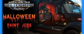 American Truck Simulator - Halloween Paint Jobs Pack