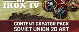 Hearts of Iron IV: Content Creator Pack - Soviet Union 2D Art