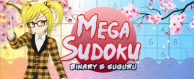 Mega Sudoku - Binary & Suguru