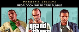 Grand Theft Auto V: Premium Online Edition + Megalodon Shark Card Bundle