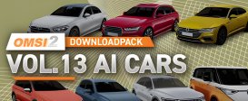 OMSI 2 Add-on Downloadpack Vol. 13 - AI Cars