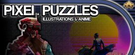 Pixel Puzzles Illustrations & Anime - Jigsaw Pack: Cyberpunk
