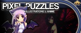 Pixel Puzzles Illustrations & Anime - Jigsaw Pack: Dark Sided