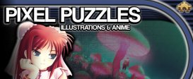 Pixel Puzzles Illustrations & Anime - Jigsaw Pack: Variety Pack 1