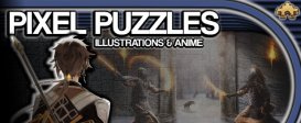 Pixel Puzzles Illustrations & Anime - Jigsaw Pack: Warriors