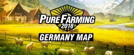 Pure Farming 2018 - Germany Map