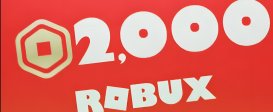 Roblox Gift Card – 2000 Robux