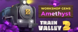 Train Valley 2: Workshop Gems - Amethyst