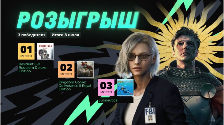 Розыгрыш в Telegram!&nbsp;